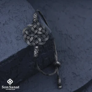 Kazaziye Örgü Bileklik Asansör Sarmaşık Modeli