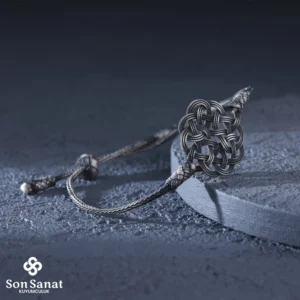 Kazaziye Örgü Bileklik Asansör Sarmaşık Modeli