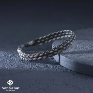 Kazaziye Örgü Bileklik Balık Modeli