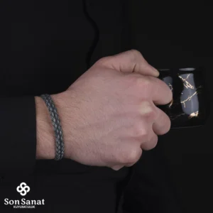 Kazaziye Örgü Bileklik Balık Modeli