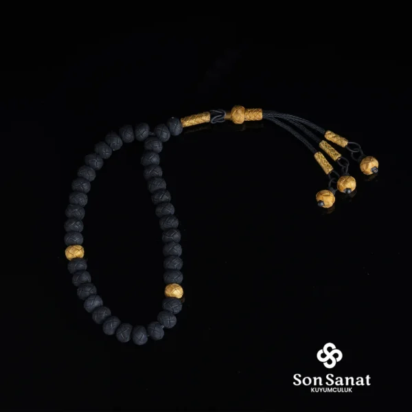 Kazaziye Örgü Tesbih Gold