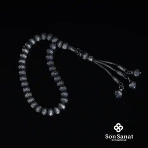 Kazaziye Örgü Tesbih Siyah