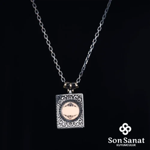 image_1950-1054.webp Kitap Çevsen 925 Ayar Gümüş Kolye Modeli