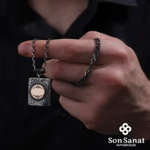 image_1950-1055.webp Kitap Çevsen 925 Ayar Gümüş Kolye Modeli