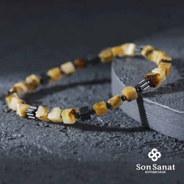 KÜP KEHRİBAR BİLEKLİK