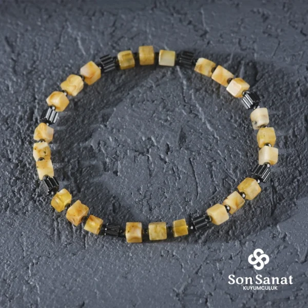 KÜP KEHRİBAR BİLEKLİK