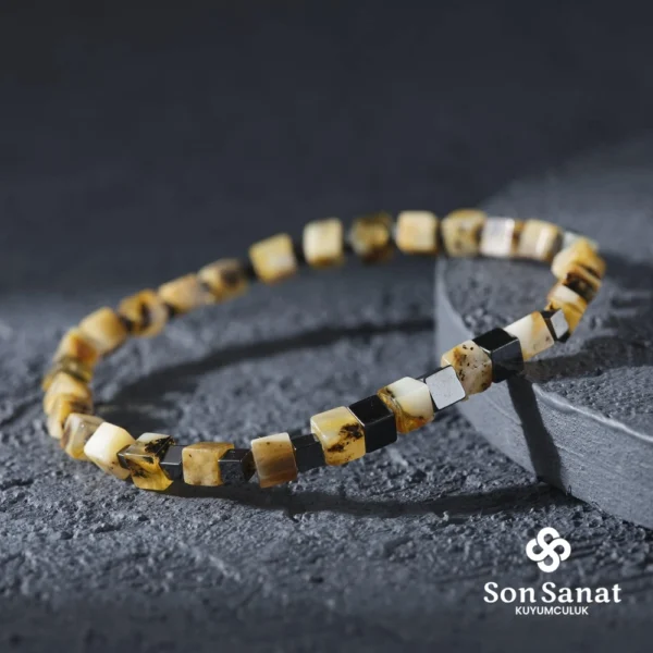 KÜP KEHRİBAR BİLEKLİK