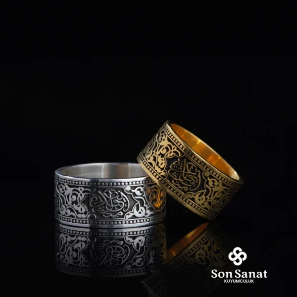 Kördüğüm Kişi Sevdiği İle Beraberdir Alyans Modeli