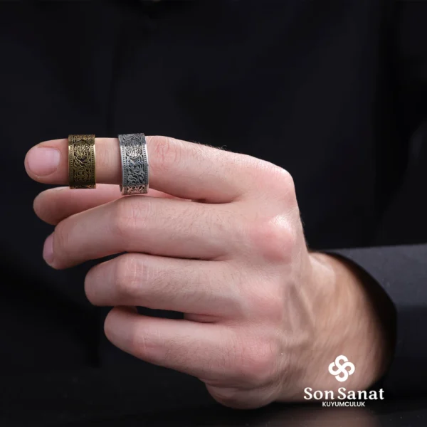 Kördüğüm Kişi Sevdiği İle Beraberdir Alyans Modeli