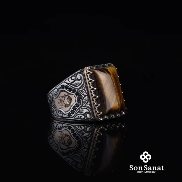 Küçük Kare KaplanGözü Gravür Modeli