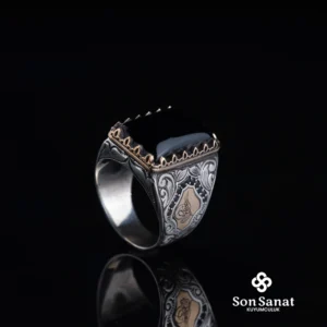 Küçük Kare Oniks Gravür