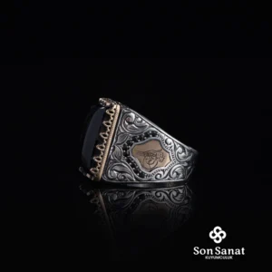 Küçük Kare Oniks Gravür