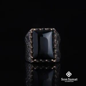 Küçük Kare Oniks Gravür