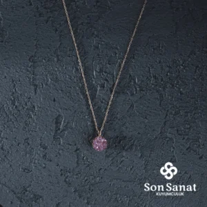 Lotus Çiçeği Kolye