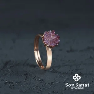 Lotus Çiçeği Yüzük