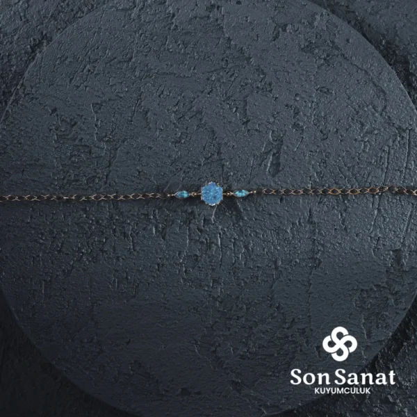 MAVİ LOTUS ÇİÇEĞİ SET