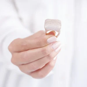 Mega Kare  Yüzük Modeli