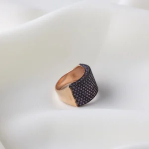 image_1950-1425.webp Mor Ametist Taşlı Sıralı Su Yolu Kadın Yüzük Modelimiz