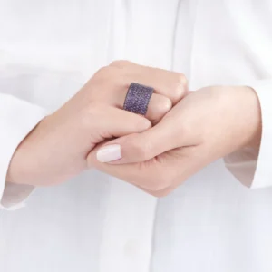 image_1950-1426.webp Mor Ametist Taşlı Sıralı Su Yolu Kadın Yüzük Modelimiz