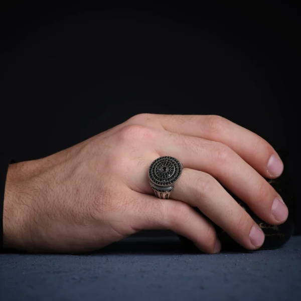 Onix Sütun Yüzük Modeli