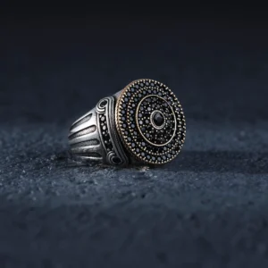 Onix Sütun Yüzük Modeli