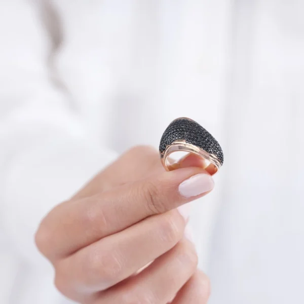 Onix Taşlı ES Kadın Yüzük