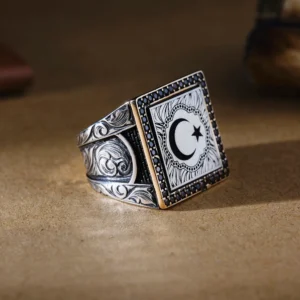 image_1950-1538.webp Ortaköy Ayyıldız 925 Ayar Erkek Yüzük