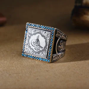 image_1950-1545.webp Ortaköy Tuğra 925 Ayar Erkek Yüzük