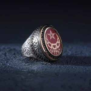 Oval Gravür Ayyıldız Modeli