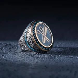 Oval Gravür Kuaför Modeli