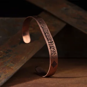 Rose Kırmızı Altın Kaplama Kelepçe Bileklik Modeli