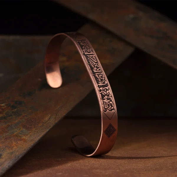 Rose Kırmızı Altın Kaplama Kelepçe Bileklik Modeli