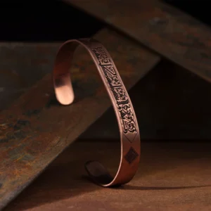 Rose Kırmızı Altın Kaplama Kelepçe Bileklik Modeli