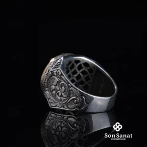image_1950-198.webp Ayyıldız Gravür Modeli Gümüş Erkek Yüzük Modeli