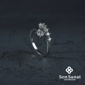 Tek Taş BeşTaş Kadın Yüzük
