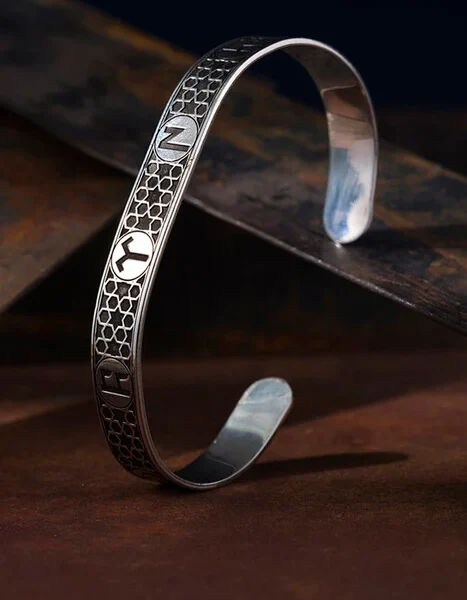 Türk Modeli Gümüş Bileklik