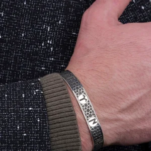 Türk Modeli Gümüş Bileklik