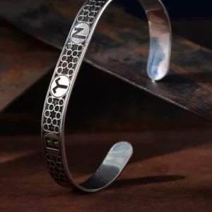 Türk Modeli Gümüş Bileklik