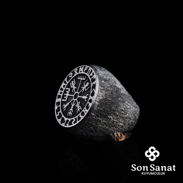 Vegvisir Pusula Yüzük