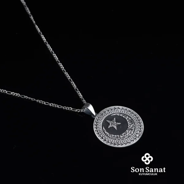Ayyıldız Kelimeyi Tevhid Kolye