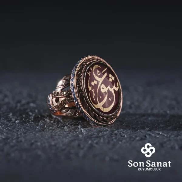 Aşk Yazılı Bayan Yüzük