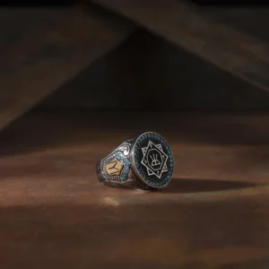 Yuvarlak Gravür Oğuz Kağan Modeli