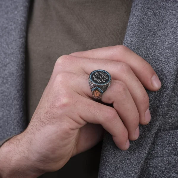 Yuvarlak Gravür Oğuz Kağan Modeli