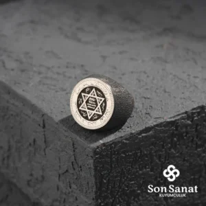 Yuvarlak Süleyman Mührü Siyah