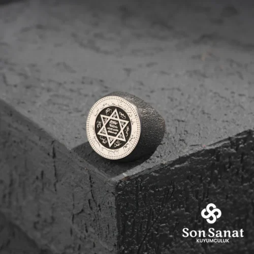 Yuvarlak Süleyman Mührü Siyah