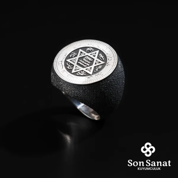 Yuvarlak Süleyman Mührü Siyah
