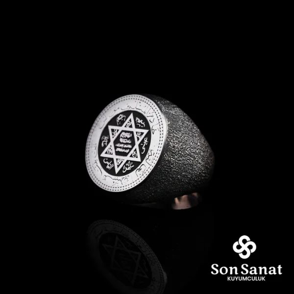 Yuvarlak Süleyman Mührü Siyah
