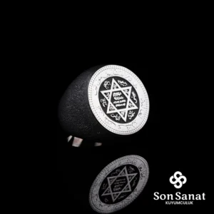 Yuvarlak Süleyman Mührü Siyah