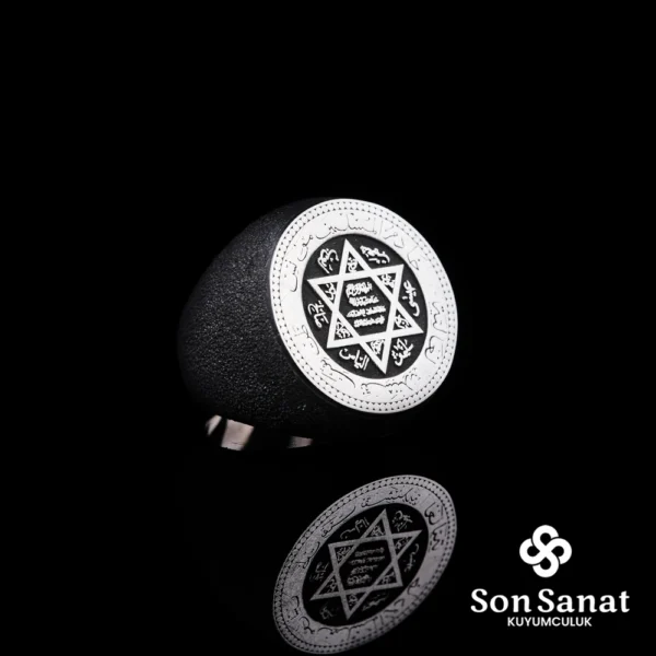 Yuvarlak Süleyman Mührü Siyah