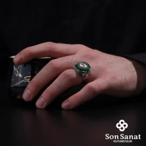 Yuvarlak Çerçeve Gravür Elifcan